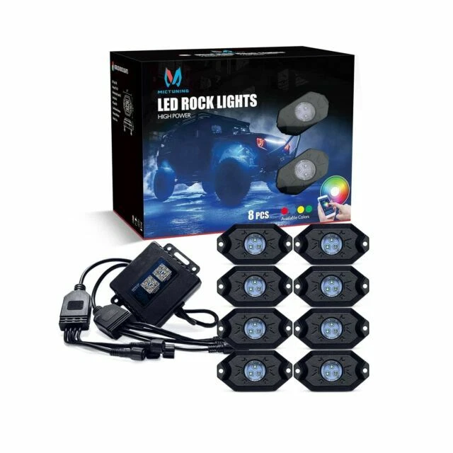Mictuning MIC-CDL-002-82 LED Lights with Bluetooth Controller - Multi-Color