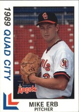 1989 Quad City Angels Best #10 Mike Erb