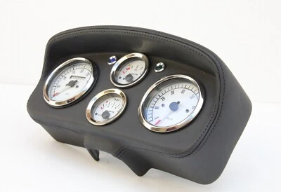 КЛАССИЧЕСКИЙ FIAT 500 N D F R ABARTH СПИДОМЕТР ПРИБОРНОЙ ПАНЕЛИ ЦИФЕРБЛАТОВ КОЖИ - Изображение 1 из 4