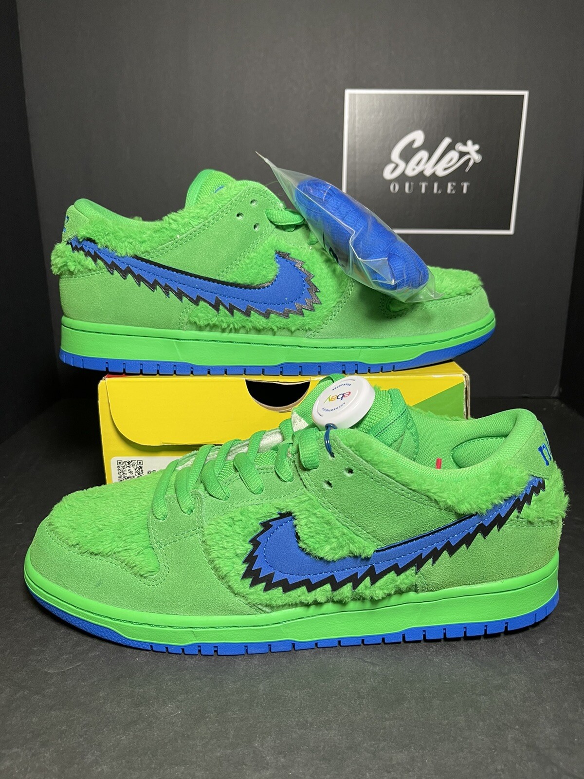 nike sb grateful dead yellow