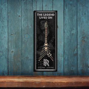 Randy Rhoads The Legend Lives On Polka Dot Sandoval Flying V Metal Sign THC2367 - Picture 1 of 6