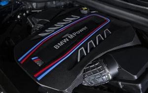 NUEVA CUBIERTA MOTOR FIBRA CARBONO RENDIMIENTO BMW M5 F90 X5 M F95 M 11148098567 - Imagen 1 de 3