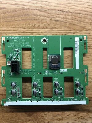 HP HARD DRIVE BACKPLANE 3.5 INCH LARGE FORM 765754-001 765755-001 822755-001 - Image 1 of 4