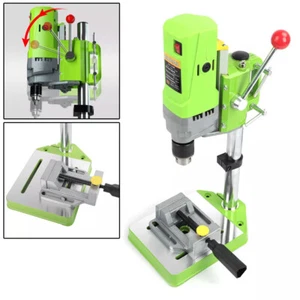 710W Bench Drill Press Stand Pillar Drilling Workbench 5 Speed Top Mounted - Picture 1 of 13