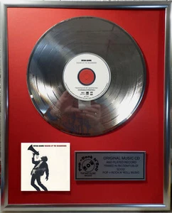 Bryan Adams - Waking up the original CD/Cover +12" gerahmt goldene Schallplatte - Imagen 1 de 10
