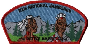 2005 Jamboree Native American Spoof JSP Red Bdr (AR404) - Bild 1 von 1