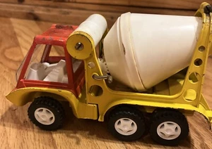 1969 HUBLEY CEMENT MIXER Metal Construction Toy Truck pressed Steel Collectible - Picture 1 of 12