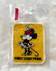 Minnie Maus Patch - Vintage Walt Disney Prods. Tupfenrock, roter Hut