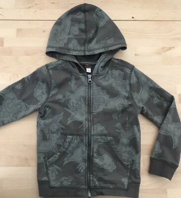 Tea Collection Niño Pequeño Cremallera Sudadera con Capucha Chaqueta Ligera De Colección Verde Dragón Talla 4T Foto 1 de 4
