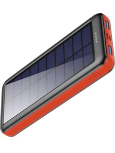 Solar Power Bank 26800mAh Portable Charger HX160S4 - Picture 1 of 8