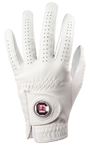 South Carolina Gamecocks Cabretta Ncaa Licensed Leather Golf Glove Cover