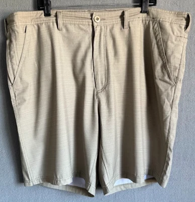 Pantalones Cortos Weekender Hombres 42 Beige Informal Vida Ropa Deportiva Bolsillos Chino Ligero Foto 1 de 4