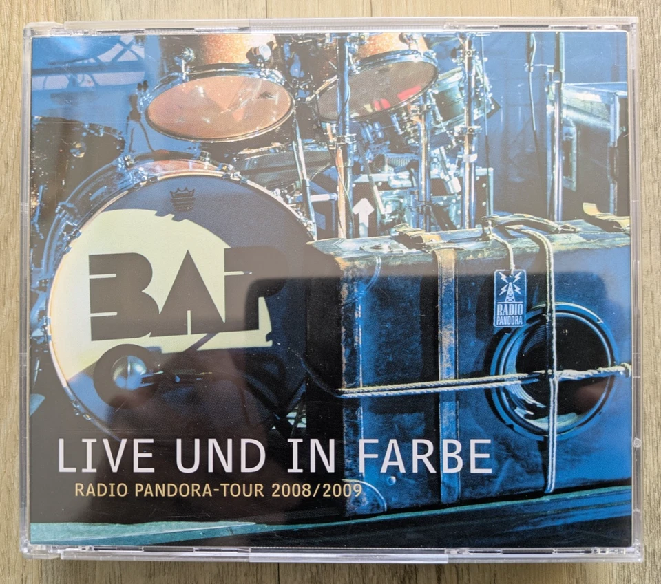 3 CD Box - BAP - Live Und In Farbe - Radio Pandora-Tour 2008/2009  - Bild 1 von 4