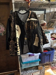 One of a kind Artist handmade Jacket Heavy weight - Picture 1 of 19