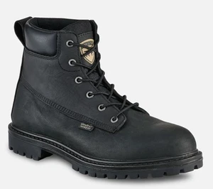 Hopkins Herren 6 Zoll Wasserdicht Leder Sicherheit Zehen Stiefel, Größe 13 - Bild 1 von 1