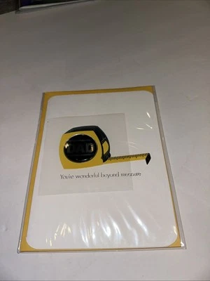 NEW Papyrus Fathers Day Card -  Happy Dad's Day - Tape Measure - Image 1 of 2