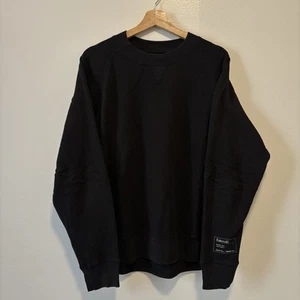 Entireworld Sweatshirt Mens LARGE Black Raglan Sleeve Type A Version 3 Vintage - Picture 1 of 7