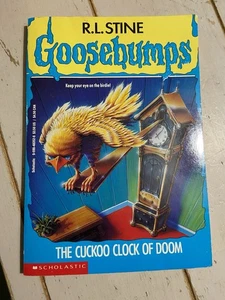 Goosebumps Book #28 The Cuckoo Clock of Doom 1st Ed. 1st Print 1995 R.L. Stine - Imagen 1 de 5