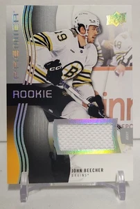 2023-24 Upper Deck Premier John Beecher #144 Rookie RC Relic Jersey Mem - Picture 1 of 2