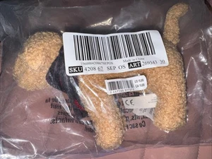 victoria secret rosa Welpe Mit Schal - Bild 1 von 4