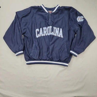 Chaqueta Pullover Vintage Carolina Tar Heels Team Edition XL Azul Marino Bordada Foto 1 de 4