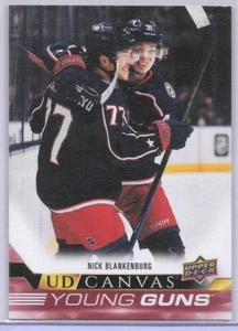 NICK BLANKENBURG 22-23 UD EXT. YG'S UD CANVAS SP INSERT RC/MONSTERS/PREDATORS - Picture 1 of 2