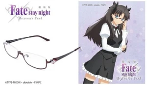 Fate stay night Heaven's Feel Rin Tohsaka Eyeglass Glasses Frame Japan Cosplay - Picture 1 of 5