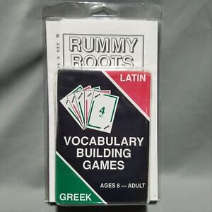 Rummy Roots Language Vocabulary Building Educational Family Card Game C3