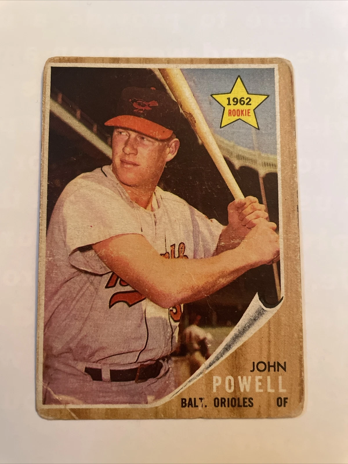 1962 Topps Venezuelan Venezuela 99 Boog Powell RC John Orioles Spanish Back