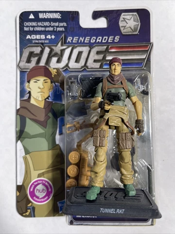 G.I. Joe Renegades 30th Tunnel Rat Infiltrator Action Figure 100% Complete Cover