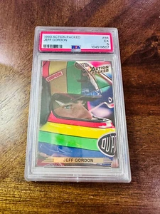 Jeff Gordon RARE 1993 Action Packed #JG1 PSA 5 - Picture 1 of 2