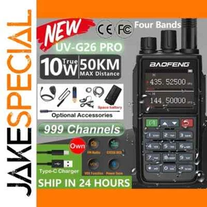 Baofeng UV-G26 PRO Walkie Talkie 10W Dual Band - Zdjęcie 1 z 10