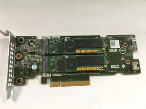 Dell 072WKY Boss-1 M.2 PCle Controller Adattatore con 2 SSD da 240 GB - Basso profilo - Foto 1 di 4