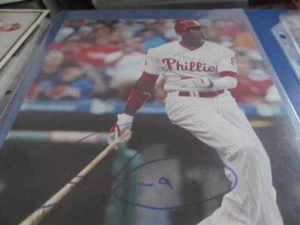 Domonic Brown Philadelphia Phillies Signed 8x10 Photo COA 10 - Picture 1 of 1