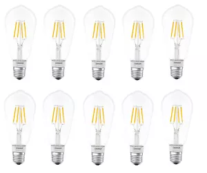 10x OSRAM SMART+ LED Filament Edison BT E27 dimmbar Apple Homekit EEK:D(Spk.A-G) - Bild 1 von 9