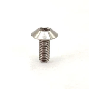 Gr5 Ti TC4 Titanium Truss Head Screw M6 Hex/Torx Drive Bolt Modify Motorcycle - Picture 1 of 13
