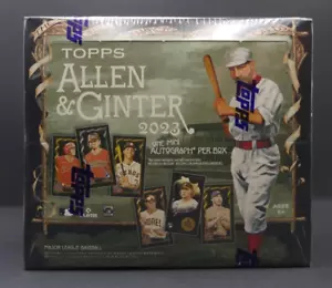 2023 Topps Allen & Ginter X Baseball Hobby Box Neu Factory Sealed Wemby Auto? - Bild 1 von 5