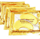 10 Pcs Crystal Collagen 24k Gold Under Eye Gel Pad Face Mask Anti Aging Wrinkle