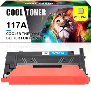 Cyan Toner Fits for HP 117A Color Laser MFP 179fnw 178nw 178nwg 150nw W2071A - Picture 1 of 9