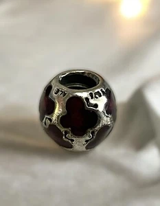 Authentic Pandora 'Butterflies' Purple Enamel Sterling Silver Charm | 790438EN07 - Picture 1 of 3