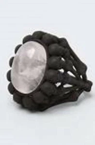 Anillo de calavera ovalada House of Harlow 1960 R002037B  - Imagen 1 de 4