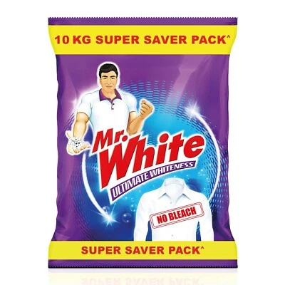 MR WHITE Detergent Powder 10 Kg - Image 1 of 4