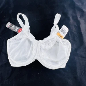 Lilyette by Bali Minimizer Underwire Style 0428 White 34DD NWT - Bild 1 von 6