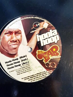 Mistah F.A.B./Preach Martin–Hoola Hoop/Bad Misses 12" 2003 Straight Hits MINT! - Image 1 of 2