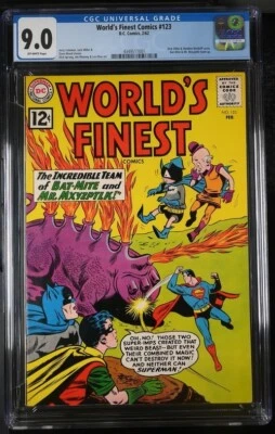 WORLD'S FINEST COMICS #123 CGC 9.0 (2/62) DC comics - Image 1 of 2