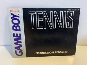 Tennis (Nintendo Gameboy) Manual - Picture 1 of 2