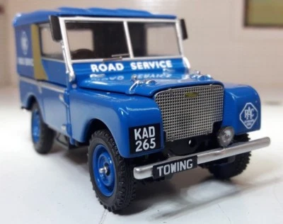 Land Rover Series 1 80" 1:43 Scale 1950 RAC Patrol Corgi Vanguards Diecast Model - Image 1 of 4