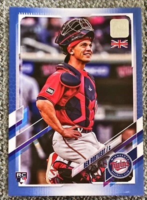2021 Topps UK Blue Ben Rortvedt #180 68/75 - Image 1 of 2