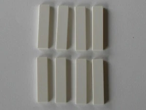 8 x LEGO White Tile 1 x 4 Ref 2431 Set 7259 75275 10270 40156 4559 10257 80105 - Picture 1 of 1