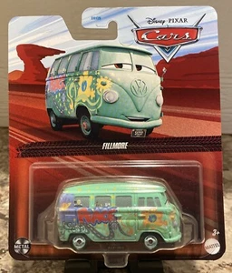 Disney Pixar CARS Fillmore Volkswagon VW Mini-Bus Die-Cast Metal New - Picture 1 of 3
